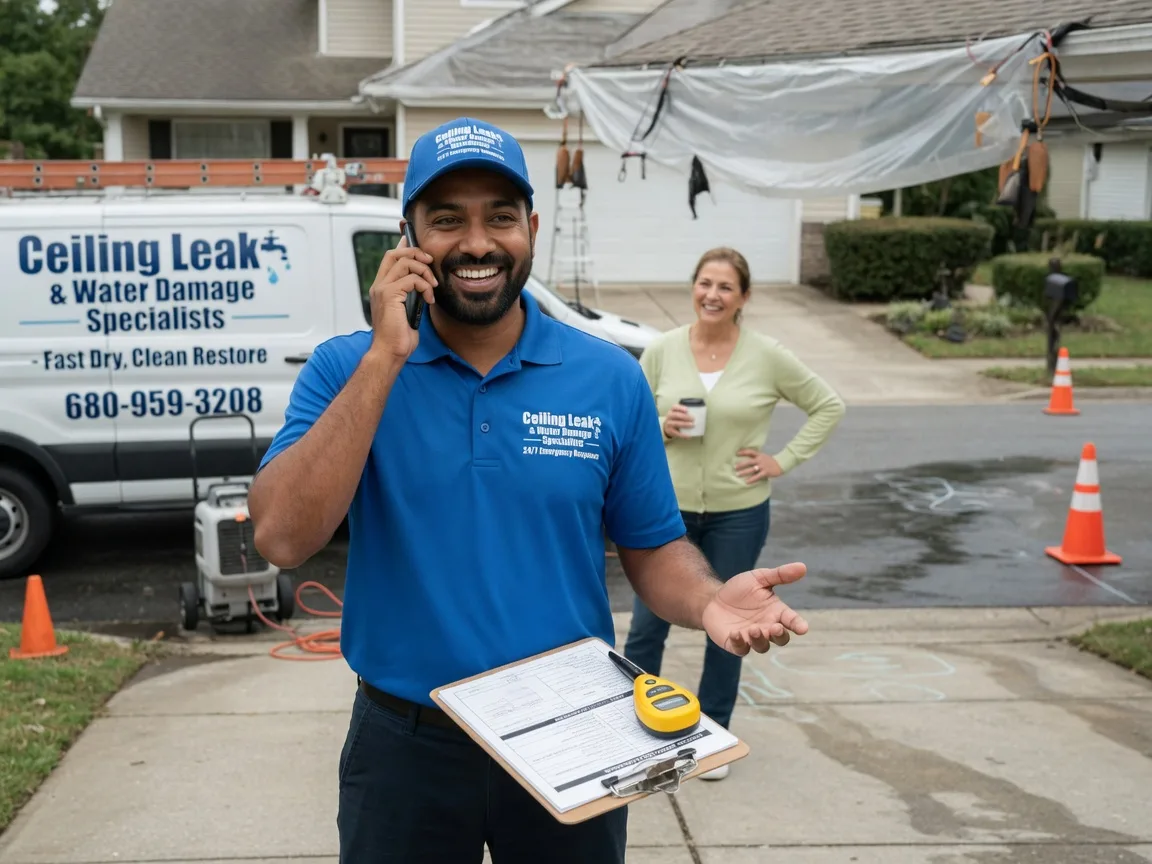Ceiling Leak Cleanup Forsan, TX FAQs